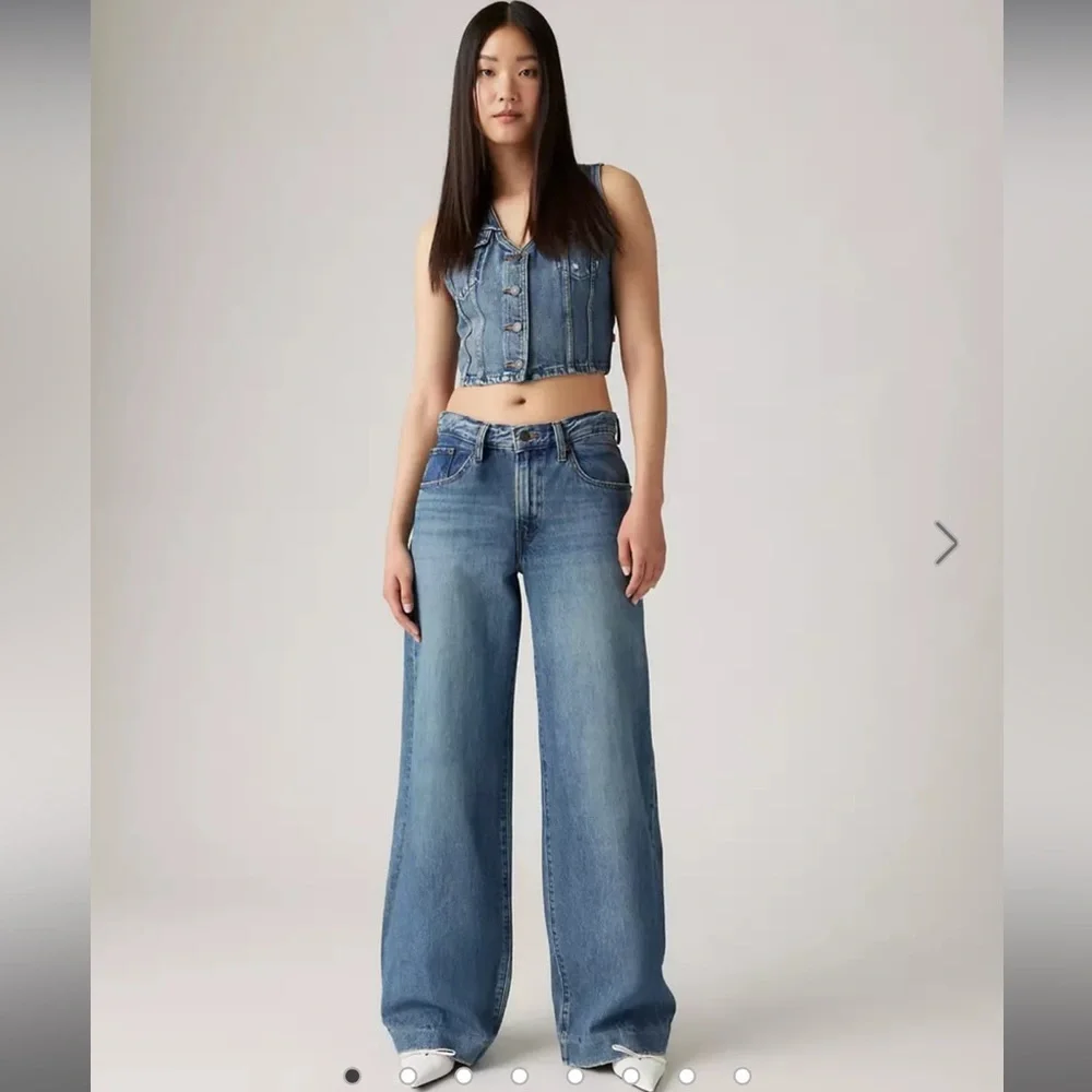 NWT Levi’s XL Straight Baggy Women’s Jeans - Picture 1 of 6